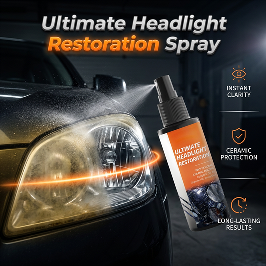 🔥HOT SALE 50 % rabat🔥Professionelt spray-sæt til fornyelse af forlygter