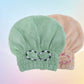 🔥 50 % RABAT · Hårturban i koralfleece ✨