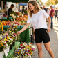👖 50 % RABAT! ✨ Shorts til kvinder med høj talje – maveformende, 4-vejs stretch, bløde som smør 🍑