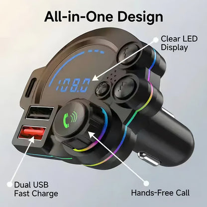 Bluetooth 5.0 FM-sender