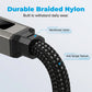 🔌🔑 2026 NYHED: 50% RABAT – 4-i-1 Nøglering Ladekabel – Universal – Flettet Nylon – Digitalt Display – Bærbar – Til Telefon, Tablet & Mere 📱⚡✨