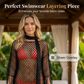 🏖️Summer Sale-50% OFF❤️‍🔥JCUK Summer Metallic Crochet Cover-Up – Lightweight, Flowy & Effortlessly Stylish 🌊☀️
