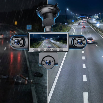 🔥 2026 NYHED: 50% RABAT – 5-Kamera Panorama Bilkamera – Fuld Dækning – 1080P Nattesyn – G-Sensor – Parkeringsvagt – Loop-optagelse 🚗📹🛡️