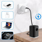 🏕️ Genopladelig camping-luftpumpe – LED-lys, hurtig oppumpning, kompakt – betaling ved levering 🔋