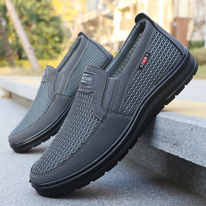 🔥 2026 NYHED: 50% RABAT – Lette & Luftige Slip-on Sko til Mænd – Åndbar Mesh – Komfortabel – Dæmpende – Elastiske – 100% Snørefri – Perfekt til Hverdag, Job & Ferie 👟✨🌞