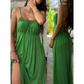 🔥 2026 NYHED: 50% RABAT – Elegant sommer slip dress – Fransk inspireret – Justerbar snøring – Åndbart stof – Størrelse S-5XL 👗✨