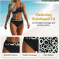 🔥 2026 NYHED: 50% RABAT – Contouring Push-Up Bikinisæt – Wrap-design – Premium Stretchstof – Flatterende Taljebånd – 9 Farver – Til Strålende Strandselvtillid 👙✨🌴