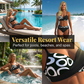 🔥 2026 NYHED: 50% RABAT – Contouring Push-Up Bikinisæt – Wrap-design – Premium Stretchstof – Flatterende Taljebånd – 9 Farver – Til Strålende Strandselvtillid 👙✨🌴