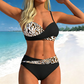 🔥 2026 NYHED: 50% RABAT – Contouring Push-Up Bikinisæt – Wrap-design – Premium Stretchstof – Flatterende Taljebånd – 9 Farver – Til Strålende Strandselvtillid 👙✨🌴