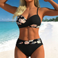 🔥 2026 NYHED: 50% RABAT – Contouring Push-Up Bikinisæt – Wrap-design – Premium Stretchstof – Flatterende Taljebånd – 9 Farver – Til Strålende Strandselvtillid 👙✨🌴