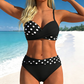 🔥 2026 NYHED: 50% RABAT – Contouring Push-Up Bikinisæt – Wrap-design – Premium Stretchstof – Flatterende Taljebånd – 9 Farver – Til Strålende Strandselvtillid 👙✨🌴