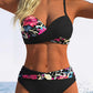 🔥 2026 NYHED: 50% RABAT – Contouring Push-Up Bikinisæt – Wrap-design – Premium Stretchstof – Flatterende Taljebånd – 9 Farver – Til Strålende Strandselvtillid 👙✨🌴
