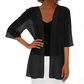 Women's Chiffon Open Front Cardigan Loose