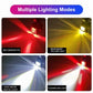 💎 50% RABAT – 2 LED motorcykellygter med fjernbetjening – 12-80V – Høj/lav stråle – Vandtæt – Til motorcykel, scooter & e-cykel – Tryggere & bedre sigt 🏍️💡