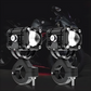 💎 50% RABAT – 2 LED motorcykellygter med fjernbetjening – 12-80V – Høj/lav stråle – Vandtæt – Til motorcykel, scooter & e-cykel – Tryggere & bedre sigt 🏍️💡