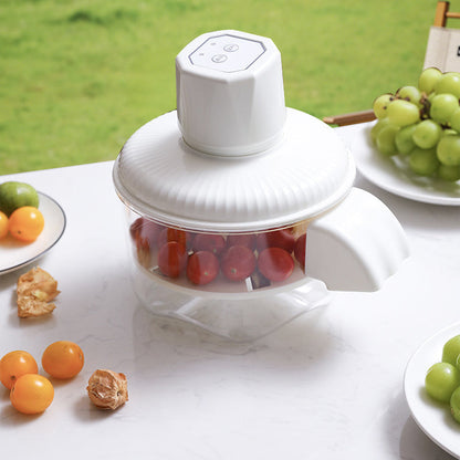 ⚡ 50% RABAT – Frugtskreller med 6 blade – Former sig efter frugten – Fjerner kun skallen – Bevarer frugtkødet – Fjerner pesticider 🍎✨