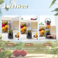 🥤⚡ NU: 50% RABAT I BEGRÆNSET TID – Trådløs Bærbar Blender med 10 Blade – Knuser Is & Frossen Frugt – Højhastighedsmotor – USB-opladelig – Ettryksbetjening – Til Smoothies & Juice 🍓🧊✨