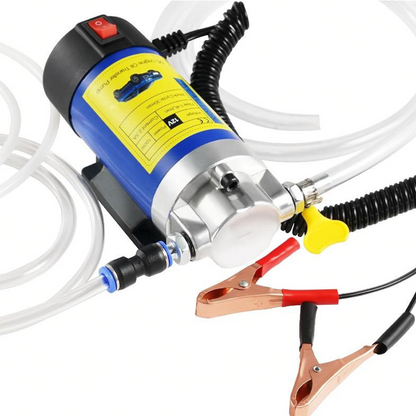 ⚡🔧 NU: 50% RABAT I BEGRÆNSET TID – Olieoverførselspumpe – Ren Kobbermotor – Aluminiumspumpe – Spiral-kabel – Kobberklemmer – Kompakt & Bærbar – Til Effektiv Væskehåndtering 🛢️💨✨