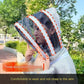 🐝 50% RABAT – Helkrops bivernedrakt i åndbar mesh – 3D-støtteramme – klart sigt – lynlås & lommer – til tryg biavl og havebrug