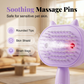 💨🪮 NU: 50% RABAT I BEGRÆNSET TID – 3-i-1 Damp-plejebørste – Løser Floker, Styler & Fugter – Krølfri – Nanodamp – Salon-kvalitet Derhjemme ✨🧖‍♀️🛡️