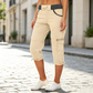 Få de perfekte sommerbukser – 50% på cargo-capri – Højtalje – Justerbar snøring – Vide ben – Praktiske lommer – Kun 100 tilbage – Bestil nu 💃👖