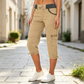 Få de perfekte sommerbukser – 50% på cargo-capri – Højtalje – Justerbar snøring – Vide ben – Praktiske lommer – Kun 100 tilbage – Bestil nu 💃👖