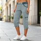 Få de perfekte sommerbukser – 50% på cargo-capri – Højtalje – Justerbar snøring – Vide ben – Praktiske lommer – Kun 100 tilbage – Bestil nu 💃👖