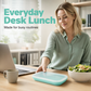 🥗 50% RABAT NU! 🍱 Lækagesikker Silikon Madkasse – BPA-Fri – Let – Opvaskemaskinevenlig – Taskevenligt Design ✨