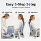 🪑🔧 2026 NYHED: 50% RABAT – Ergonomisk Lændepude – Memory Foam – Rygsøjlejustering – Trykaflastning – Hudvenlig Melkesilke – Universal – Til Kontor, Bil & Hjem 🛋️✨💪