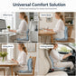 🪑🔧 2026 NYHED: 50% RABAT – Ergonomisk Lændepude – Memory Foam – Rygsøjlejustering – Trykaflastning – Hudvenlig Melkesilke – Universal – Til Kontor, Bil & Hjem 🛋️✨💪