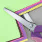 50% RABAT – Pinksaks i Hærdet Rustfrit Stål – Mikro-tandet Klinge – Glider Gennem Denim, Silke, Læder & Mere – Ergonomisk Håndtag – Til Søm, Quilting & Håndværk ✂️🧵✨