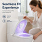 KØB 1, FÅ 1 GRATIS 🎁 – UVC Toiletsterilisator – UV-lys – Smart Sensor – Kompakt Hjertedesign – Holdbar – Nem Montering – Til et Renere Toiletmiljø 🚽✨🛡️