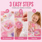 🐱 50 % RABAT NU! 🧊 DIY-sæt til at lave »Fried Ice«-squishy-legetøj – Design med katteklo, sjovt og kreativt squishy-legetøj – Perfekt til sanseleg og stressaflastning for børn ✨