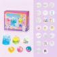 🐱 50 % RABAT NU! 🧊 DIY-sæt til at lave »Fried Ice«-squishy-legetøj – Design med katteklo, sjovt og kreativt squishy-legetøj – Perfekt til sanseleg og stressaflastning for børn ✨
