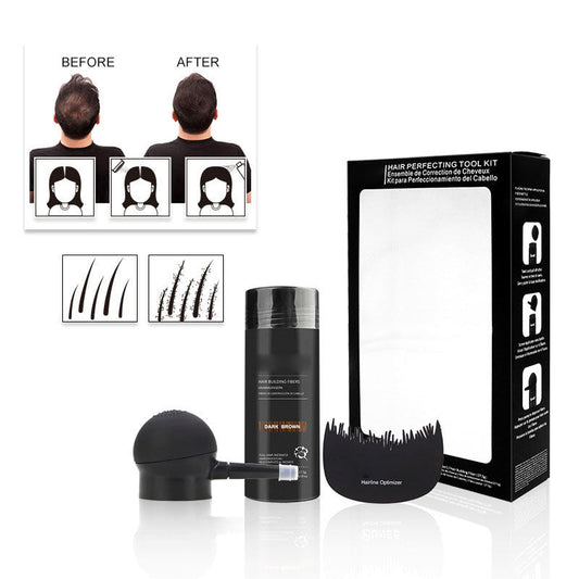 💇‍♂️✨ 2026 NYHED: 50% RABAT – Håropbyggende Fibre – Øjeblikkelig Volumen – Naturligt Look – Vandtæt – Nem Påføring & Fjernelse – Til Tynt Hår & Skaldede Pletter 🧴🛡️💪