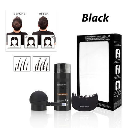 💇‍♂️✨ 2026 NYHED: 50% RABAT – Håropbyggende Fibre – Øjeblikkelig Volumen – Naturligt Look – Vandtæt – Nem Påføring & Fjernelse – Til Tynt Hår & Skaldede Pletter 🧴🛡️💪