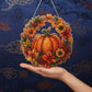 🎃🍂 2026 NYHED: 50% RABAT – Efterårskrans Diamantmalingsæt – Smuk Efterårsdekoration – Komplet DIY-sæt – Kreativt & Afslappende – Perfekt til Halloween – Til Vindue, Dør & Væg 🧡🖌️✨