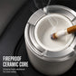 🚬🔥 2026 NYHED: 50% RABAT – Mekanisk Keramisk Askebæger – Varmebestandig Keramik – Brandsikker – Præcisionskonstrueret – Perfekt til Bilens Holdere – Til et Ryddeligt & Stilrent Interiør 🚗🛡️✨