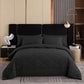 🛏️50% OFF NOW! 3-Piece Quilted Comforter Set with Shams – All Season Cloud Soft Bedding Set, Diamond Quilted Bed Comforter for Bedroom Guest Room