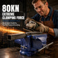 🔧⚙️ 2026 NYHED: 50% RABAT – Industriel Tung Skruestik med Vip – 80kN Klemkraft – 360° Drejning – 90° Vip – Hærdet Støbejern – Til Præcis & Sikker Håndværk 🛠️💪✨