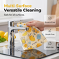 🧼🍋 2026 NYHED: 50% RABAT – Trykte Mikrofiberklude – Riv af – Ultra Absorberende – Flere Overflader – Genanvendelige – Søde Citron- & Katte Motiver – Til Effektiv Køkkenrengøring 🐱✨🧺