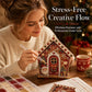 🎄✨ DIY 3D-julekunstsæt med perler – Håndlavet julepynt med 6 julemotiver