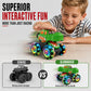 🦖🚙 NU: 50% RABAT I BEGRÆNSET TID – Lysende Monstertruck – Tryk & Start – Farverige LED-lys – Til Børns Fantasi & Sjov – Perfekt Gave 🎁✨🛡️