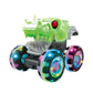 🦖🚙 NU: 50% RABAT I BEGRÆNSET TID – Lysende Monstertruck – Tryk & Start – Farverige LED-lys – Til Børns Fantasi & Sjov – Perfekt Gave 🎁✨🛡️