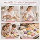 🍪✨ NU: 50% RABAT I BEGRÆNSET TID – Håndværksmæssigt Bage-stempel – Professionelt Værktøj – Fjærbelastet – 3D-mønstre – Fødevaresikkert – Til Månekager, Småkager & Kager 🎨🧁🛡️