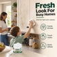 🧼✨ NU: 50% RABAT I BEGRÆNSET TID – Skabsrengøringspasta – Fjerner Fedtfingre & Køkkenrester – Inkluderer Svamp – Til Håndtag, Døre & Overflader – Nem Daglig Vedligeholdelse 🏠🧽🛡️