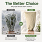 🌿❄️ NU: 50% RABAT I BEGRÆNSET TID – Professionelt Planteværn mod Frost – 80g Non-Woven – Varmeisolerende – Åndbart – Slidstærkt – Til Træer, Buske & Grøntsager 🧵🌱🛡️