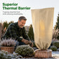 🌿❄️ NU: 50% RABAT I BEGRÆNSET TID – Professionelt Planteværn mod Frost – 80g Non-Woven – Varmeisolerende – Åndbart – Slidstærkt – Til Træer, Buske & Grøntsager 🧵🌱🛡️