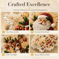 🎄✨ NU: 50% RABAT I BEGRÆNSET TID – DIY Perle Julepynt – 5D Diamantmalingsæt – Glitrende Perler – Akryl – Til Juletræ, Vindue & Festdekoration 🎅🌟🛡️