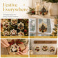 🎄✨ NU: 50% RABAT I BEGRÆNSET TID – DIY Perle Julepynt – 5D Diamantmalingsæt – Glitrende Perler – Akryl – Til Juletræ, Vindue & Festdekoration 🎅🌟🛡️